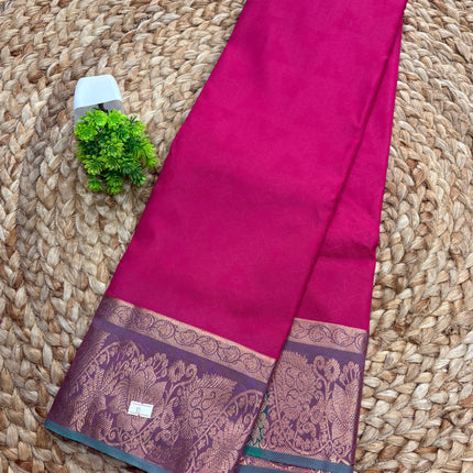 Semi Kanchipuram Silk saree - SKSS 170