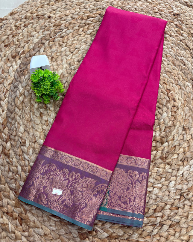 Semi Kanchipuram Silk saree - SKSS 170