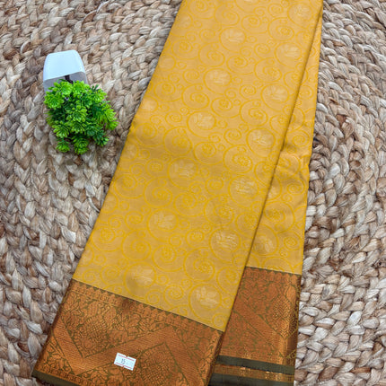 Semi Kanchipuram Silk saree - SKSS 171