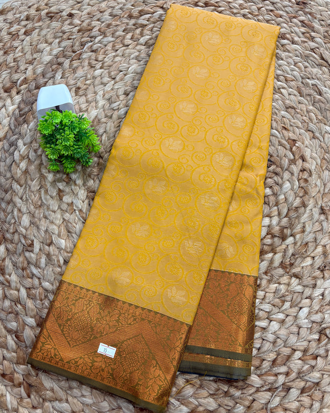 Semi Kanchipuram Silk saree - SKSS 171