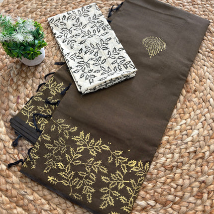 Premium South Cotton Saree - PSCS 113