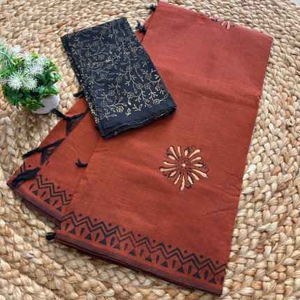 Premium South Cotton Saree - PSCS 115