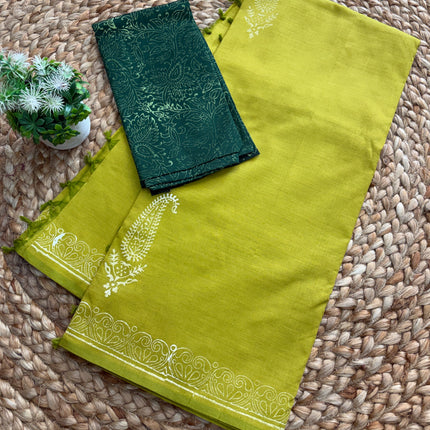 Premium South Cotton Saree - PSCS 106
