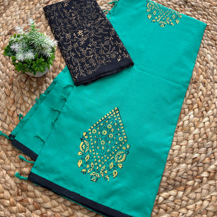 Premium South Cotton Saree - PSCS 109