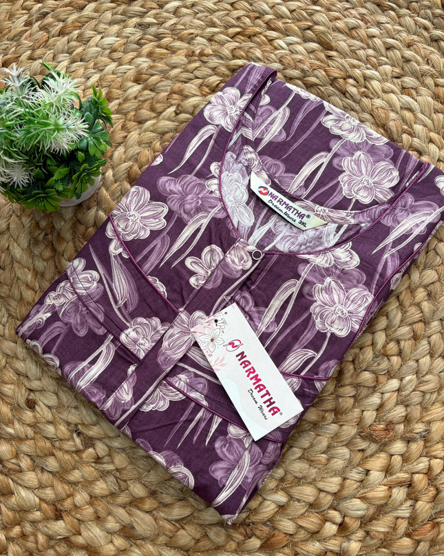 Narmatha Nighty 3xl - Cotton - NNC 165