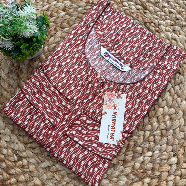 Narmatha Nighty 3xl - Cotton - NNC 171