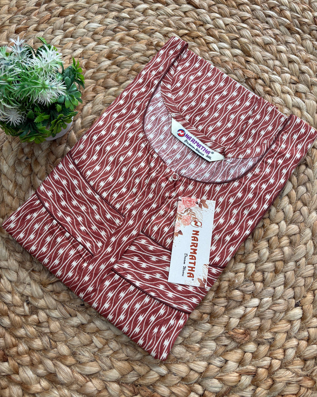 Narmatha Nighty 3xl - Cotton - NNC 171