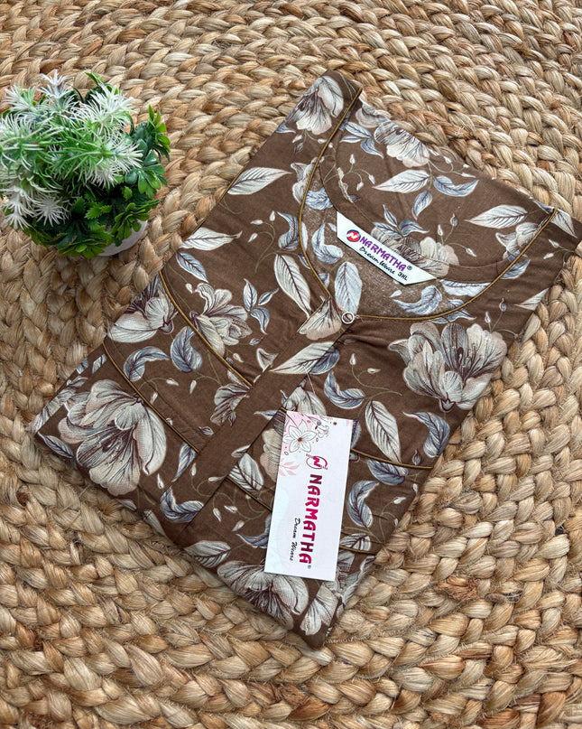 Narmatha Nighty 3xl - Cotton - NNC 178