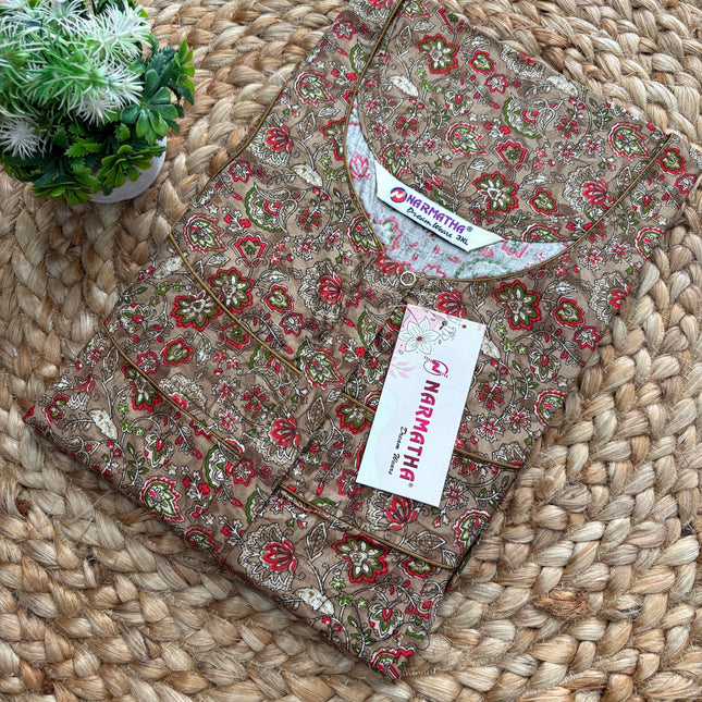 Narmatha Nighty 3xl - Cotton - NNC 182