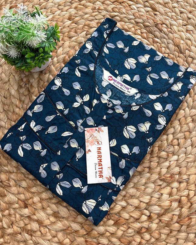Narmatha Nighty 3xl - Cotton - NNC 184