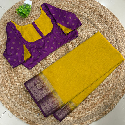 Saree With Stitched Blouse - (SIZE-34-38) - SWSB 1100