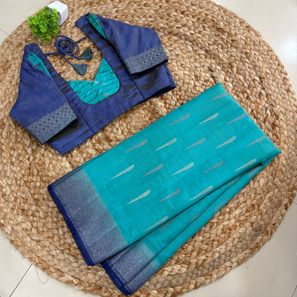 Saree With Stitched Blouse - (SIZE-34-38) - SWSB 1099