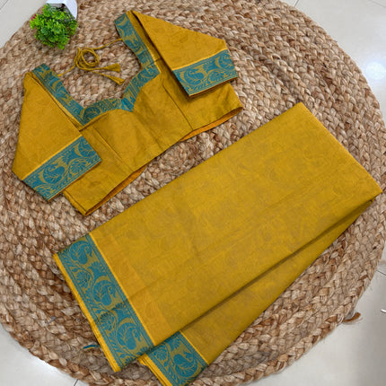 Saree With Stitched Blouse - (SIZE-34-38) - SWSB 1098