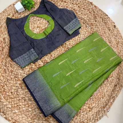 Saree With Stitched Blouse - (SIZE-34-38) - SWSB 1113
