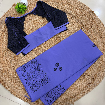 Saree With Stitched Blouse - (SIZE-34-38) - SWSB 1103