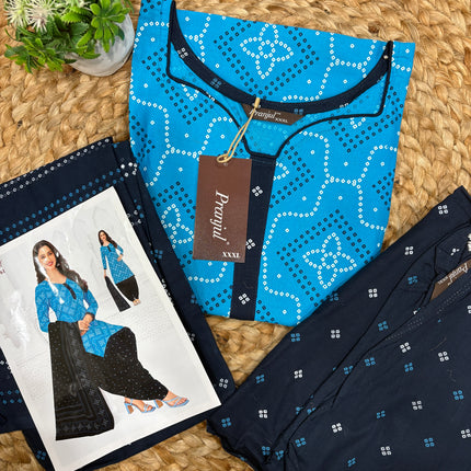 Pranjul Stitched Set - (SIZE-3XL) - PSS 109