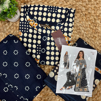 Pranjul Stitched Set - (SIZE-3XL) - PSS 111