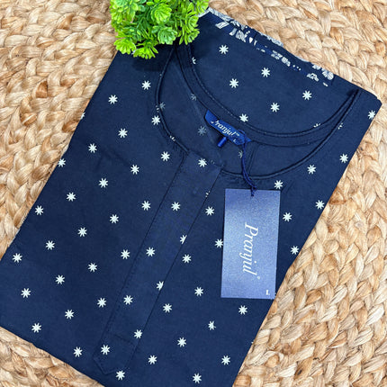 Pranjul Nighty - (SIZE-L) - PN 220 - ZIP MODEL