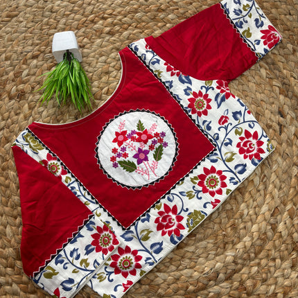 Readymade Blouse - With Lining - 36-40 - RB 318