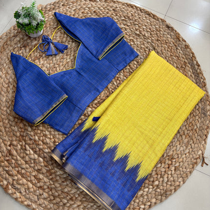 Saree With Stitched Blouse - (size-38-42) - SWSB 240