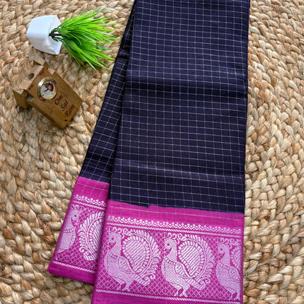 Premium Sungudi Cotton Saree - SCS 004