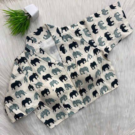 Readymade Blouse - 36 - 40 - RB 242 - With Lining