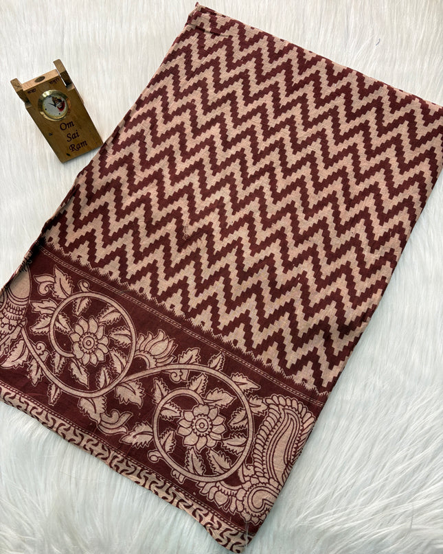 Kalamkari Cotton Saree
