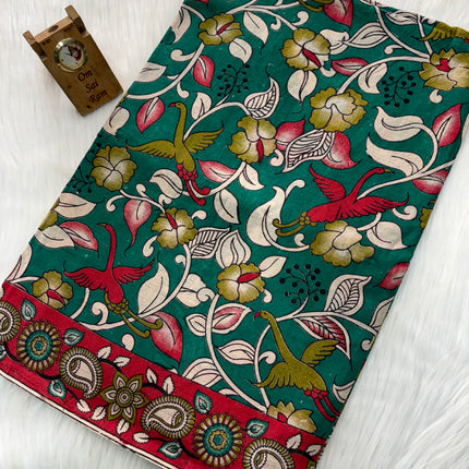 kalamkari  Cotton Saree