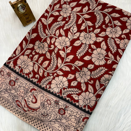 Kalamkari Cotton Saree