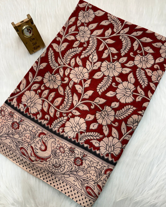 Kalamkari Cotton Saree