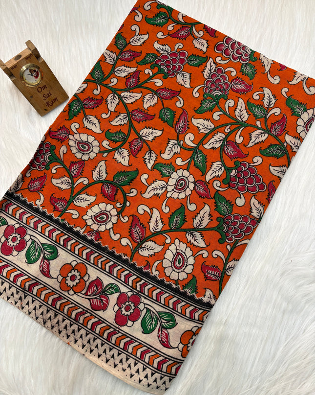 Kalamkari Cotton Saree