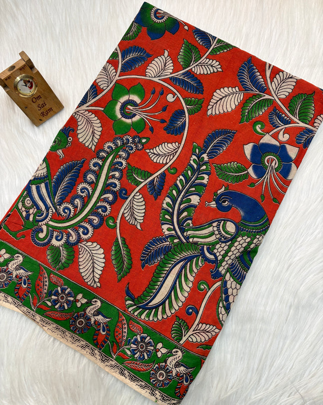 Kalamkari Cotton Saree