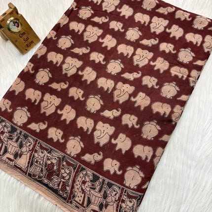 Kalamkari Cotton Saree