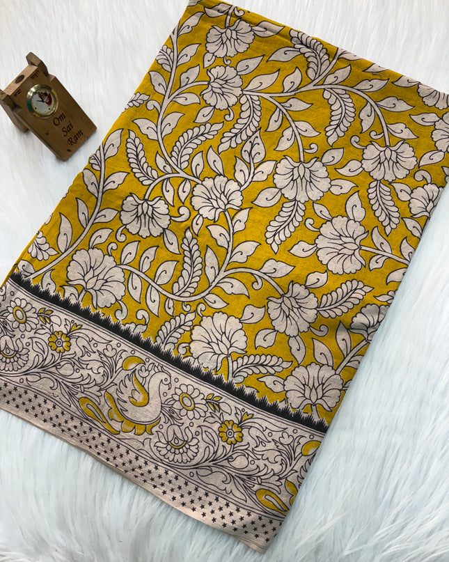 Kalamkari Cotton Saree