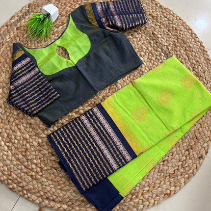 Saree With Stitched Blouse - (size-34-38) - SWSB 291