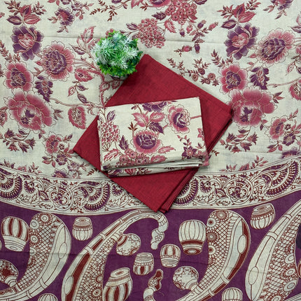 Kalamkari Dress Material - KDM 01