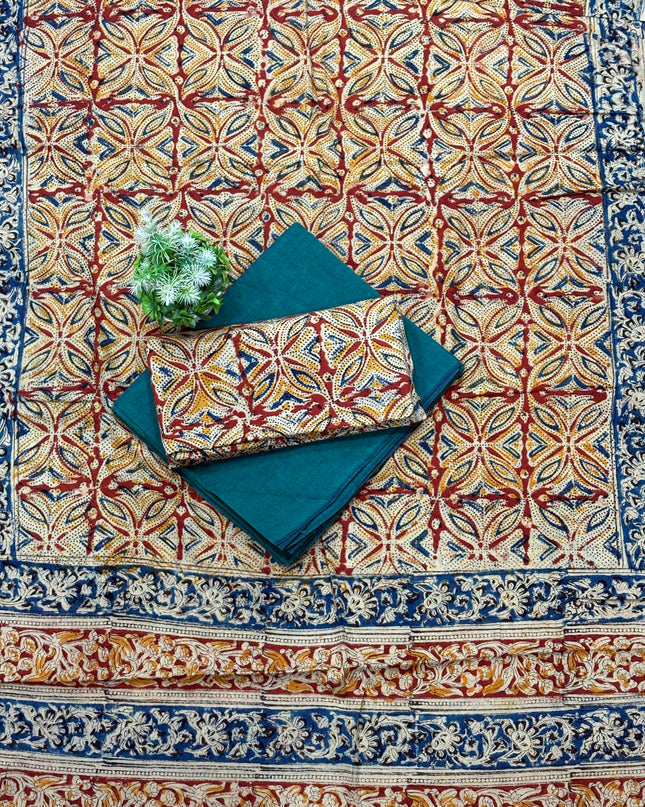 Kalamkari Dress Material - KDM01
