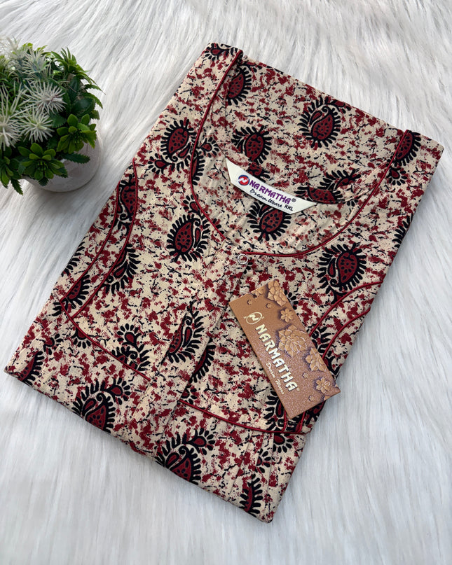 Narmatha Nighty - XXL - Cotton - NC002