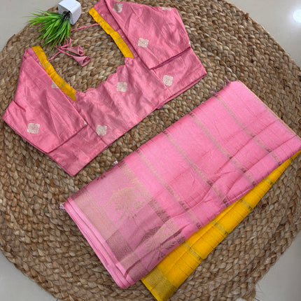 Saree With Stitched Blouse - (size-34-38) - SWSB 338