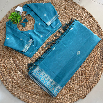 Saree With Stitched Blouse - (size-36-40) - SWSB 419