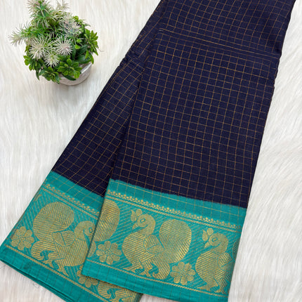 Sungudi Cotton Saree - SCS 02