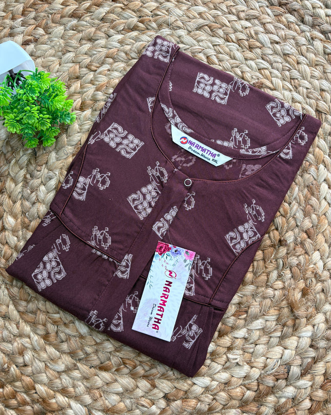 Narmatha Nighty - XXL - ALPINE - NNA 215