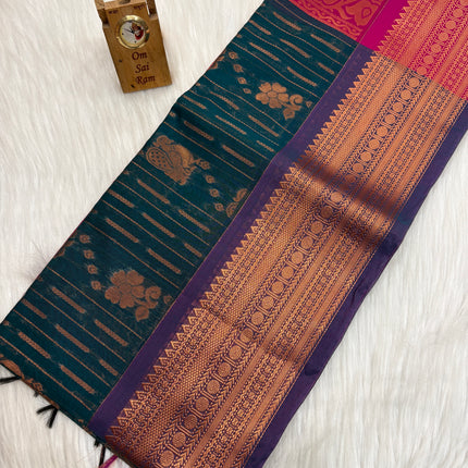 Kora Silk Cotton Saree - 003