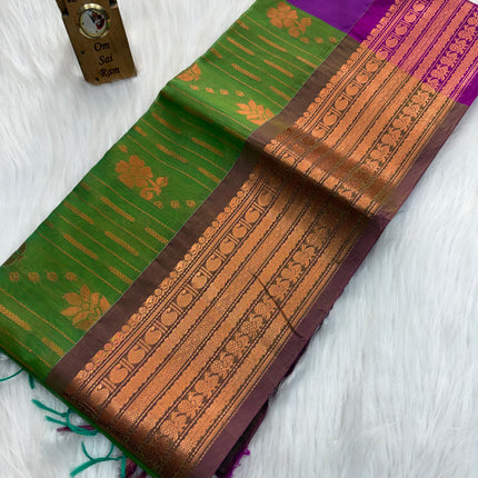 Kora Silk Cotton Saree - 002