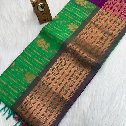 Kora Silk Cotton Saree - 005
