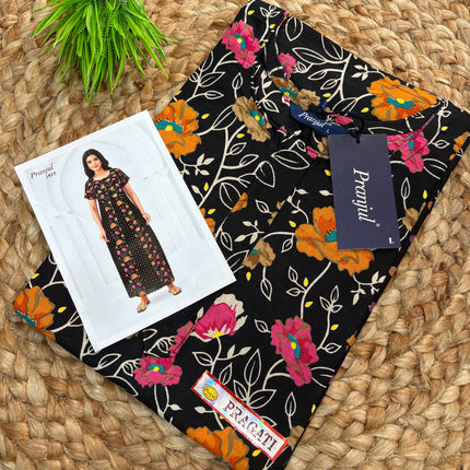 Pranjul Nighty - (SIZE - L - 4XL) - PN 101