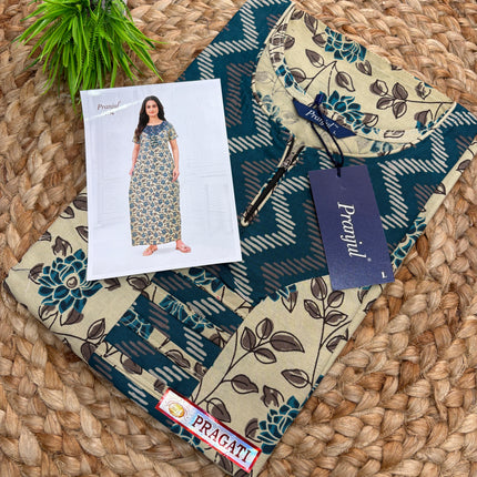 Pranjul Nighty - (SIZE- L - 4XL) - PN 103