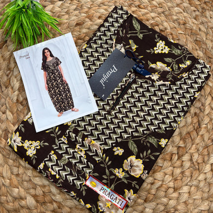 Pranjul Nighty - (SIZE - L - 4XL) - PN 104