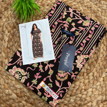 Pranjul Nighty - (SIZE - L - 4XL) - PN 108