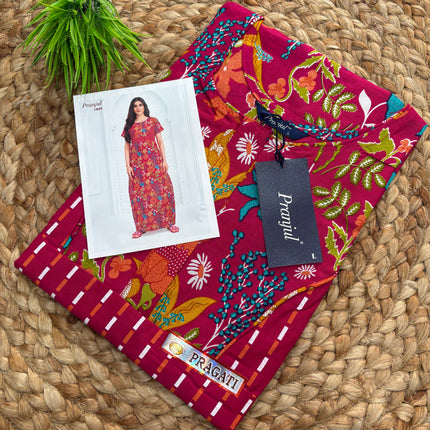 Pranjul Nighty - (SIZE - L - 4XL) - PN 109